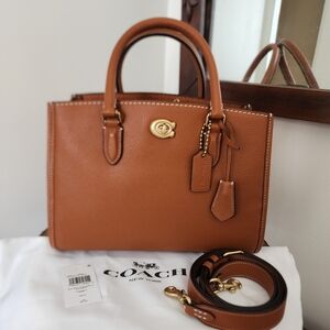 Coach Brooke Carryall 28 NWT Burnished Amber